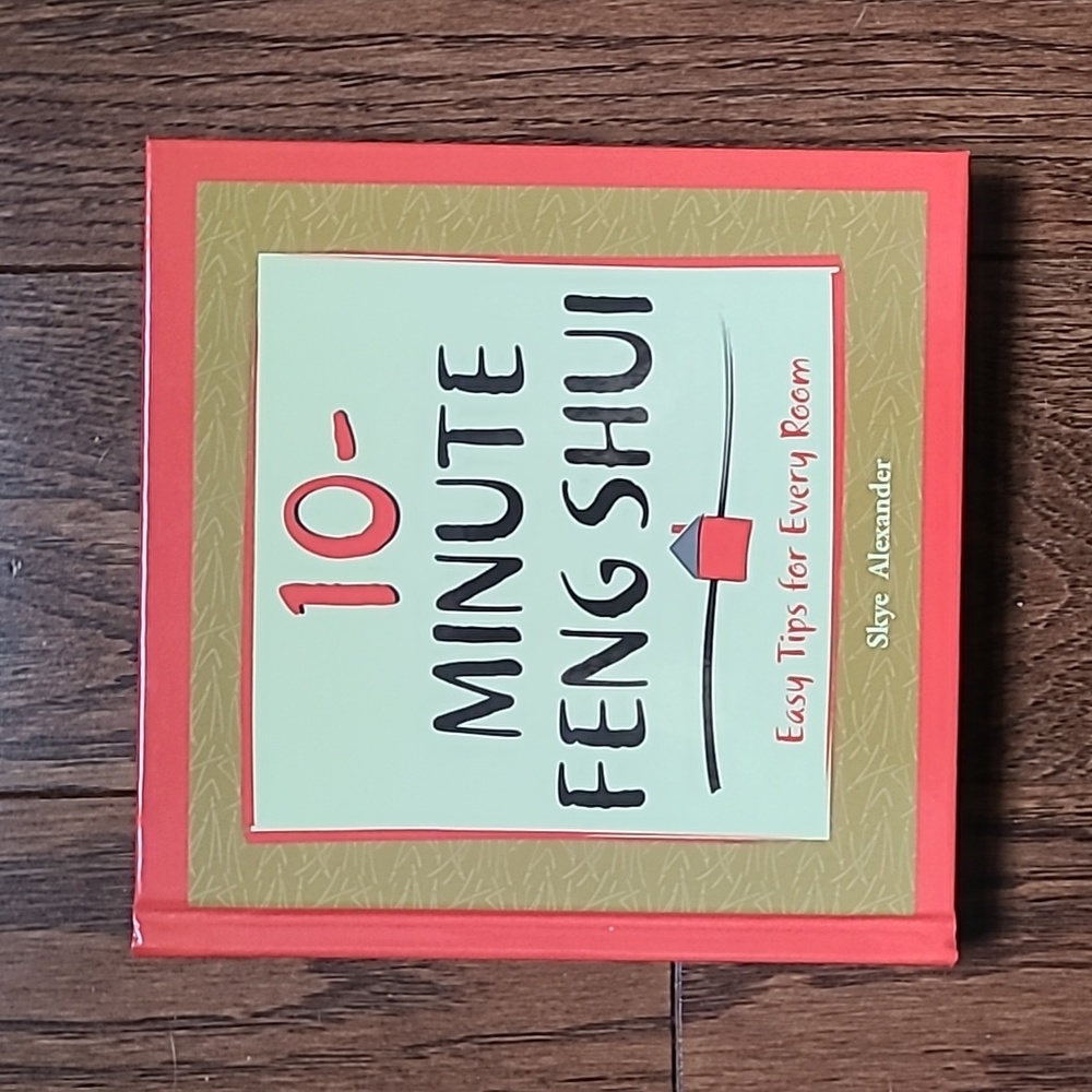 10 minute Feng Shui, easy tips for every room, hard cover book. Skype Alexander